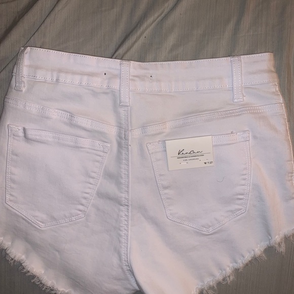 White KanCan shorts - Picture 4 of 6